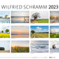 Wilfried Schramm 2023, Landschaftskalender; Bildübersixcht