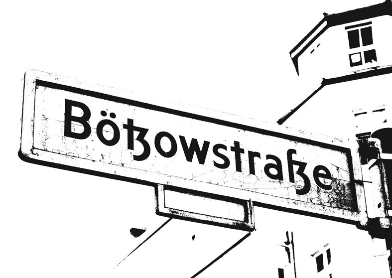 Postkarte Berlin, Prenzlauer Berg: Bötzowstraße von tobios publishing