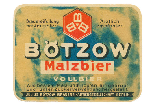 Postkarte Berlin, Prenzlauer Berg: Bötzow Malzbier von tobios publishing