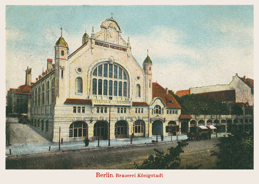 Postkarte Berlin, Prenzlauer Berg: Brauerei Königstadt von tobios publishing