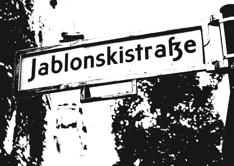 Postkarte Berlin, Prenzlauer Berg: Jablonskistraße von tobios publishing