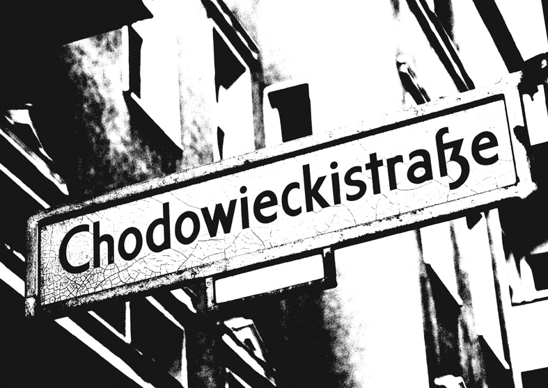 Postkarte Berlin, Prenzlauer Berg: Chodowieckistraße von tobios publishing