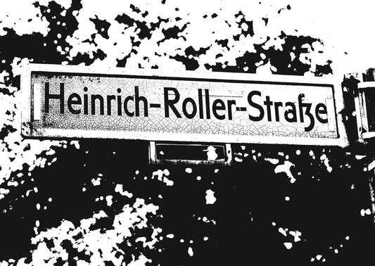 Postkarte Berlin, Prenzlauer Berg: Heinrich-Roller-Straße von tobios publishing