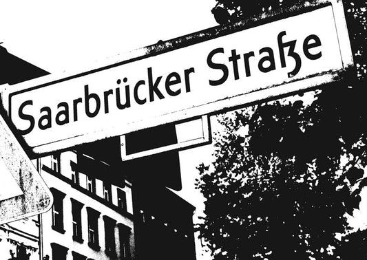 Postkarte Berlin, Prenzlauer Berg: Saarbrücker Straße von tobios publishing