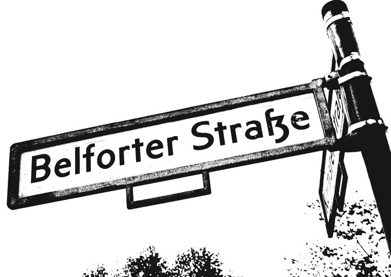 Postkarte Berlin, Prenzlauer Berg: Belforter Straße von tobios publishing