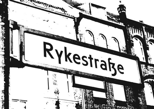 Postkarte Berlin, Prenzlauer Berg: Rykestraße von tobios publishing