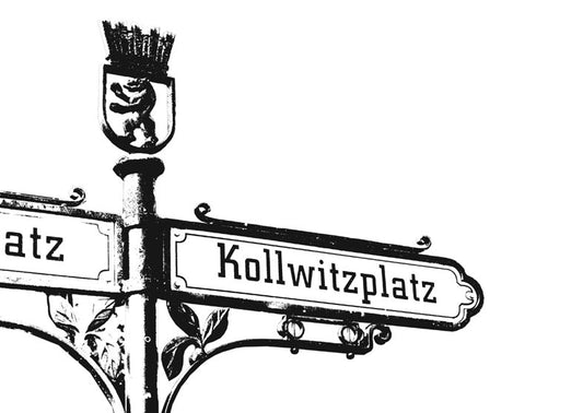 Postkarte Berlin, Prenzlauer Berg: Kollwitzplatz von tobios publishing