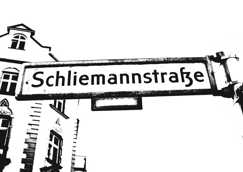 Postkarte Berlin, Prenzlauer Berg: Schliemannstraße von tobios publishing