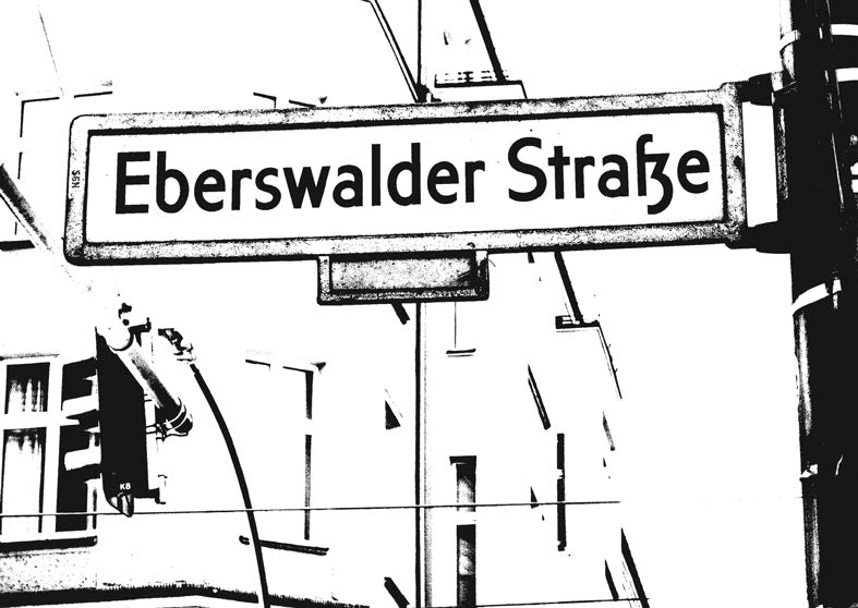 Postkarte Berlin, Prenzlauer Berg: Eberswalder Straße von tobios publishing