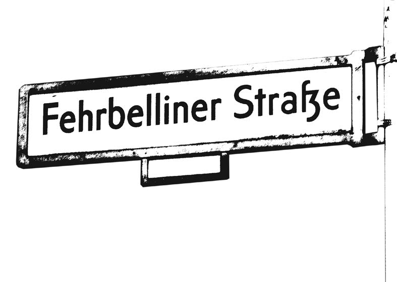 Postkarte Berlin, Prenzlauer Berg: Fehrbelliner Straße von tobios publishing