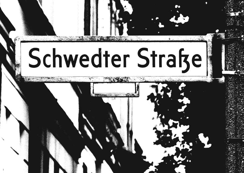 Postkarte Berlin, Prenzlauer Berg: Schwedter Straße von tobios publishing