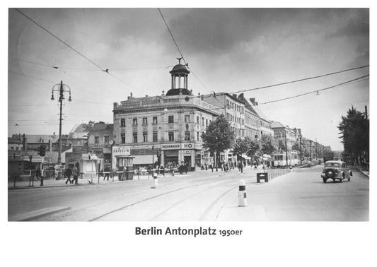 Postkarte Berlin, Weißensee · Antonplatz · 1950er von tobios publishing
