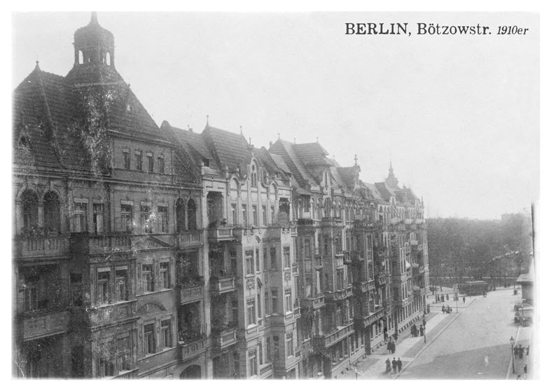 Postkarte Berlin, Prenzlauer Berg: Bötzowstraße · um 1910 von tobios publishing