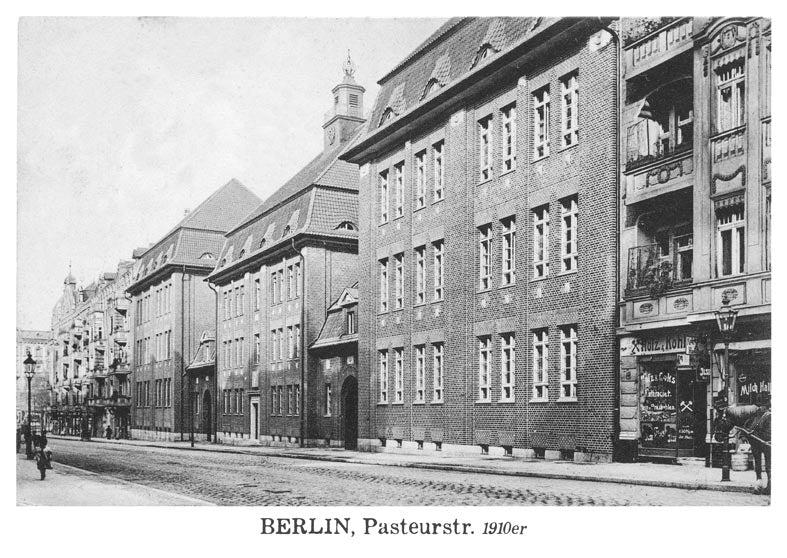 Postkarte Berlin, Prenzlauer Berg: Pasteurstraße · um 1915 von tobios publishing