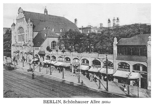 Postkarte Berlin, Prenzlauer Berg: Königssatdt-Brauerei von tobios publishing