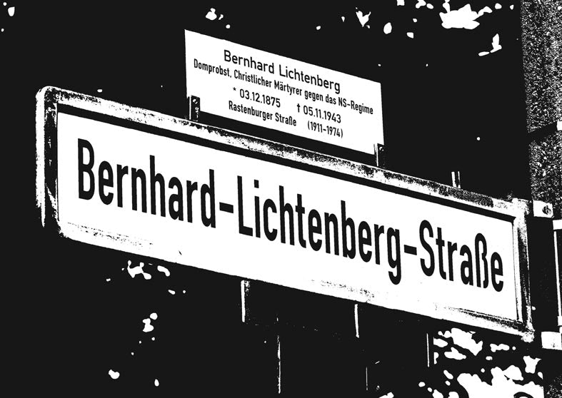 Postkarte Berlin, Prenzlauer Berg: Bernhard-Lichtenberg-Str. von tobios publishing