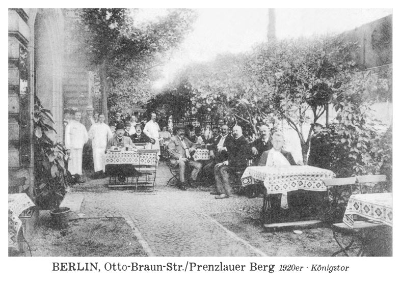 Postkarte Berlin, Prenzlauer Berg: Königstor · 1920er von tobios publishing