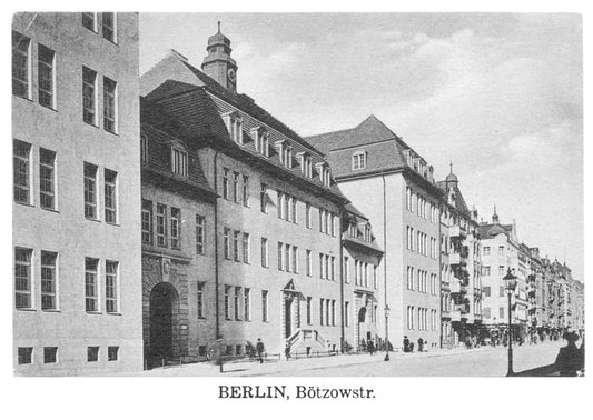 Postkarte Berlin, Prenzlauer Berg: Bötzowstraße von tobios publishing