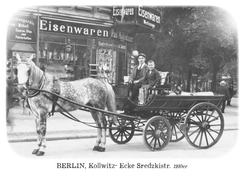 Postkarte Berlin, Prenzlauer Berg: Kollwitz-/Sredzkistr. von tobios publishing