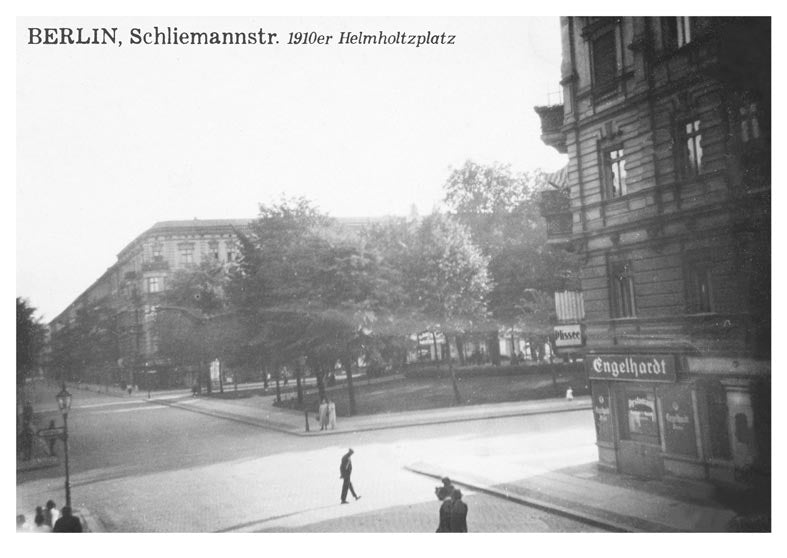 Postkarte Berlin, Prenzlauer Berg: Helmholtzplatz · um 1910 von tobios publishing