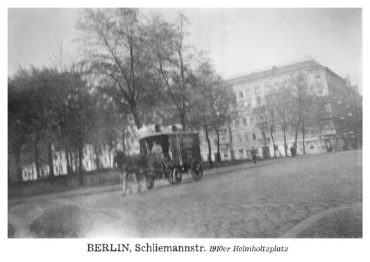 Postkarte Berlin, Prenzlauer Berg: Helmholtzplatz · um 1910 von tobios publishing