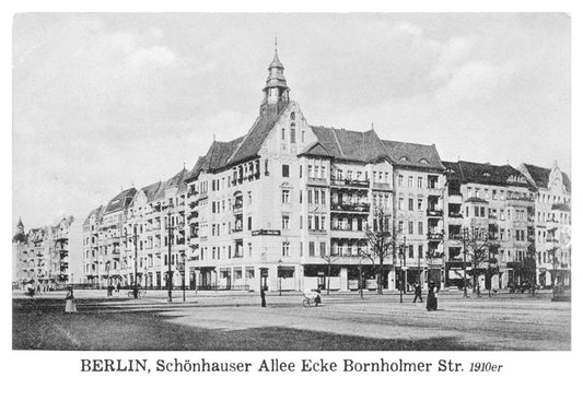 Postkarte Berlin, Prenzlauer Berg: Bornholmer/Schönhauser von tobios publishing
