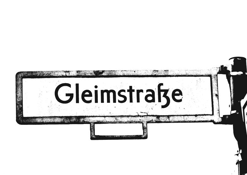Postkarte Berlin, Prenzlauer Berg: Gleimstraße von tobios publishing