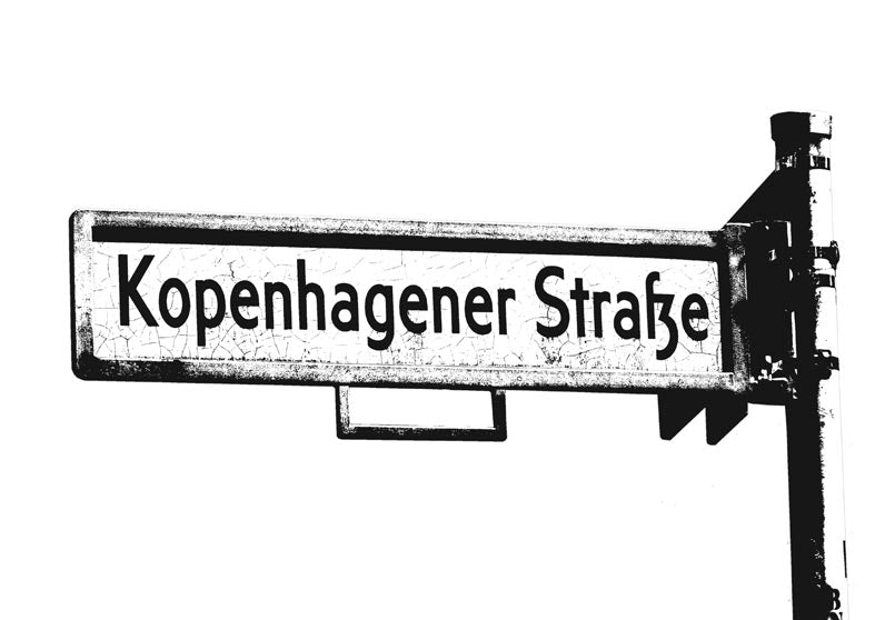 Postkarte Berlin, Prenzlauer Berg: Kopenhagener Straße von tobios publishing