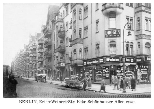 Postkarte Berlin, Prenzlauer Berg: Erich-Weinert/Schönhauser von tobios publishing