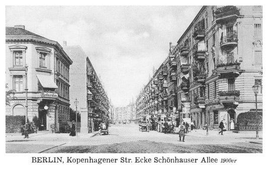 Postkarte Berlin, Prenzlauer Berg: Kopenhagener/Schönhauser von tobios publishing