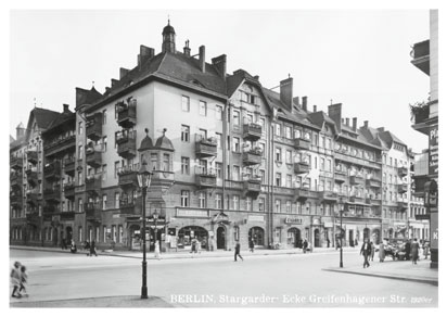 04_Prenzlauer_Berg_Poskartenset_03_Karte_04_Stargarder Greifenhagener_Strasse_1920er_Jahre