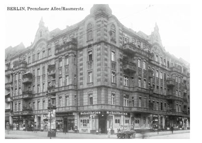 08_Prenzlauer_Berg_Poskartenset_03_Karte_08_Prenzlauer_Allee_Raumerstrasse_1920er_Jahre