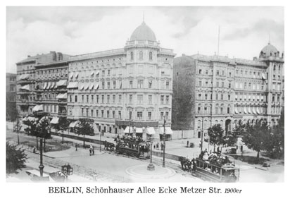 10_Prenzlauer_Berg_Poskartenset_03_Karte_10_Schoenhauser_Allee_Metzer_Strasse_um_1902